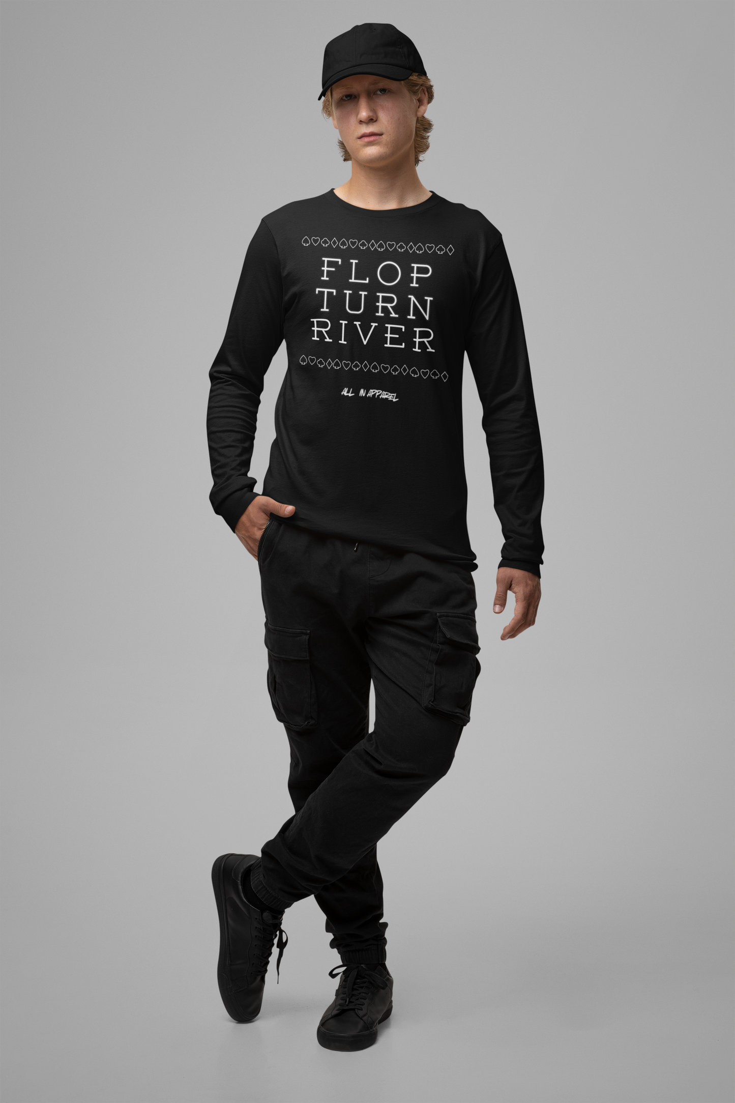 LONG SLEEVE FLOP TURN RIVER