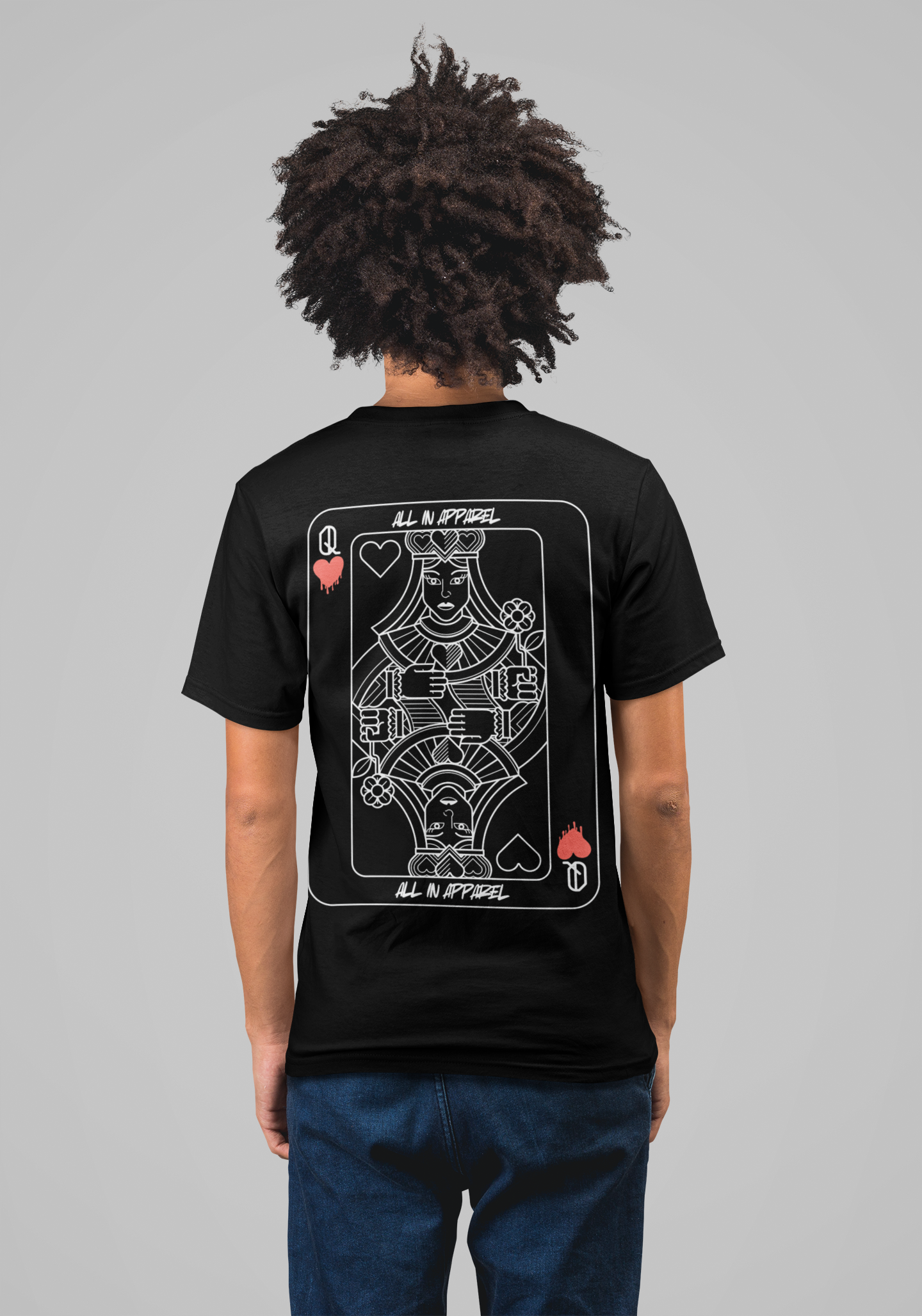 QUEEN OF HEARTS TEE