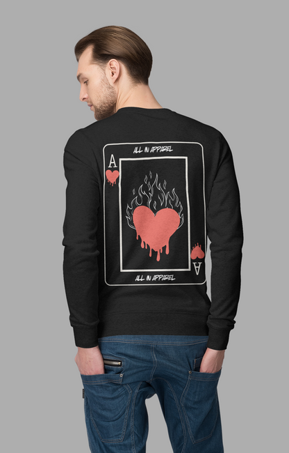 LONG SLEEVE ACE OF HEARTS