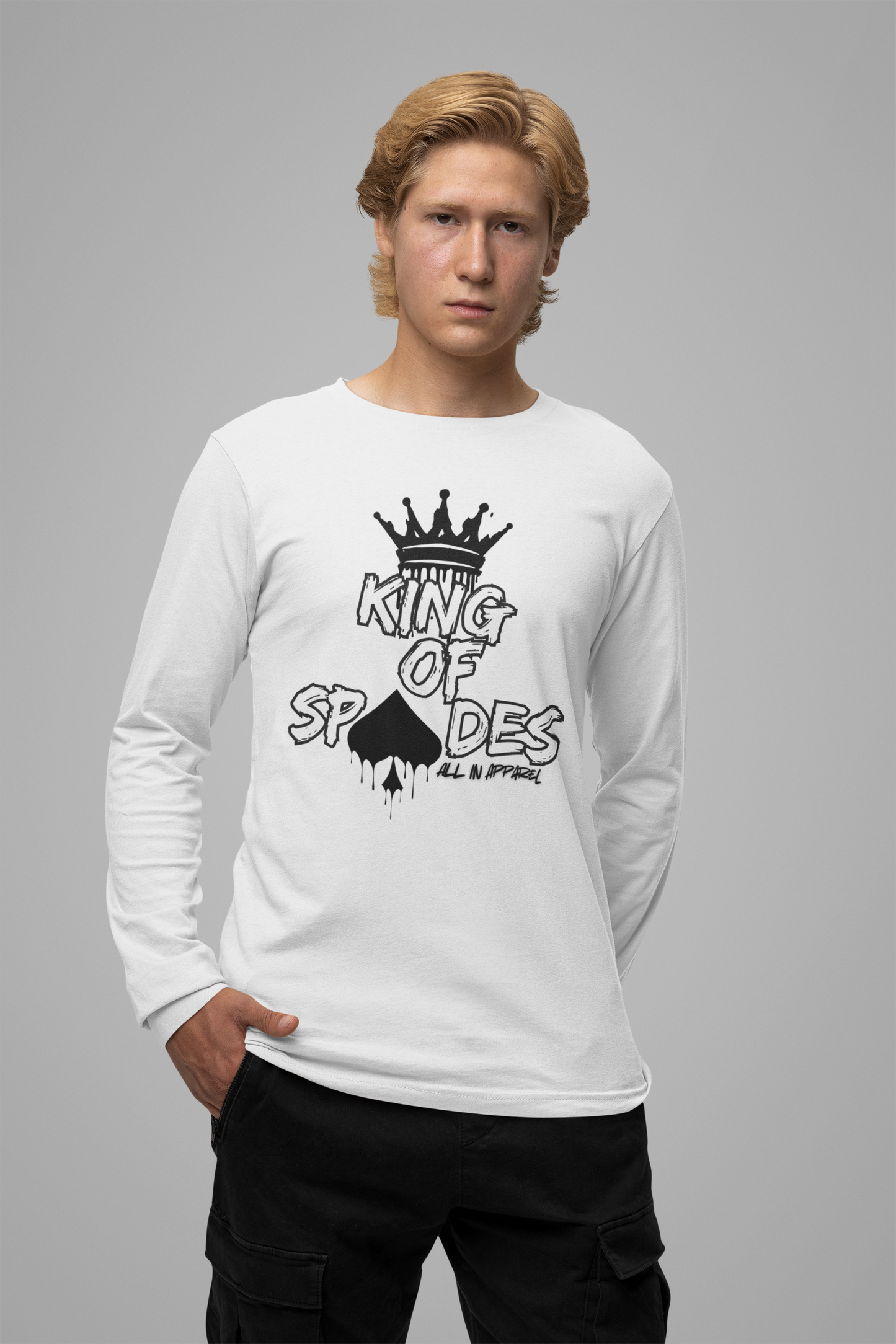 LONG SLEEVE KING OF SPADES