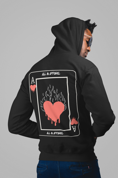 ROYAL HOODIE ACE OF HEARTS